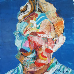 "Self Portrair as Van Gogh" by Dimitar Hinkov - BOCCARA ART Online Store