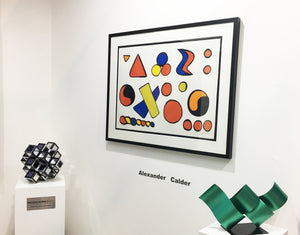"Composition aux formes Géométriques" by Alexander Calder - BOCCARA ART Online Store