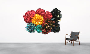 "Flower wall" by Cha Yun Sook - BOCCARA ART Online Store