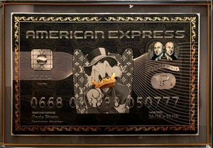 Legendary "American Express" by Edery, Pop Art - BOCCARA ART Online Store