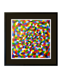 Original Hand-signed and numbered Lithograph "Chromatic Energies" by Ferruccio Gard - BOCCARA ART Online Store