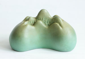 Korean Bronze Sculpture "Mountain", unique piece,  2001 - BOCCARA ART Online Store