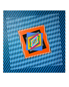 "The Emotion on the Color in Op-art" by Ferruccio Gard - BOCCARA ART Online Store