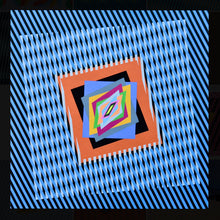 Load image into Gallery viewer, &quot;The Emotion on the Color in Op-art&quot; by Ferruccio Gard - BOCCARA ART Online Store