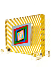 Load image into Gallery viewer, &quot;Kinetic Transparencies-4&quot; sculpture by Ferruccio Gard - BOCCARA ART Online Store