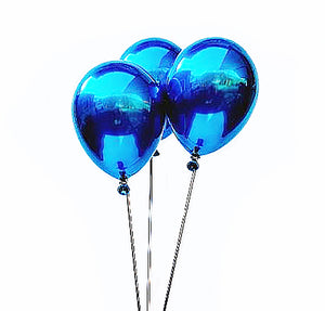 "Blue Balloons & Stool" by Jeon Kang Ok - BOCCARA ART Online Store