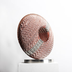 Kinetic sculpture made from coins "Circle XIV" by Kim Seungwoo for BOCCARA ART - BOCCARA ART Online Store