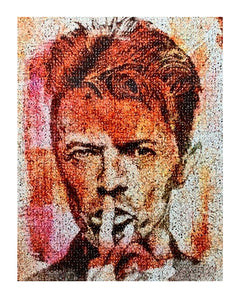 Print on aluminum "David Bowie" by a legendary photographer Robin Austin - BOCCARA ART Online Store