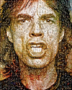 "Your Majesty. Mick Jagger" by Robin Austin - BOCCARA ART Online Store