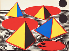 Load image into Gallery viewer, &quot;Fish and Pyramides&quot; by Alexander Calder - BOCCARA ART Online Store