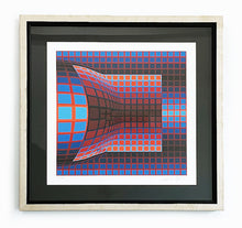 Load image into Gallery viewer, Hand signed and numbered Lithograph &quot;Optical Cube&quot; by Victor Vasarely - BOCCARA ART Online Store