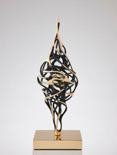 Beautiful Kinetic Bronze sculpture 